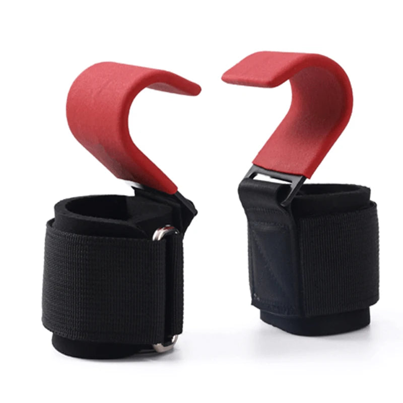 Unleash Your Strength with Our Heavy Duty Weightlifting Hooks - Padded Handles for Ultimate Comfort in Weightlifting and Pull-Ups!