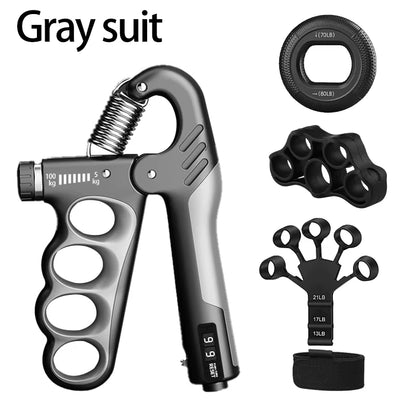 Adjustable 5-150Kg Grip Strength Trainer - Build Hand Strength and Enhance Performance