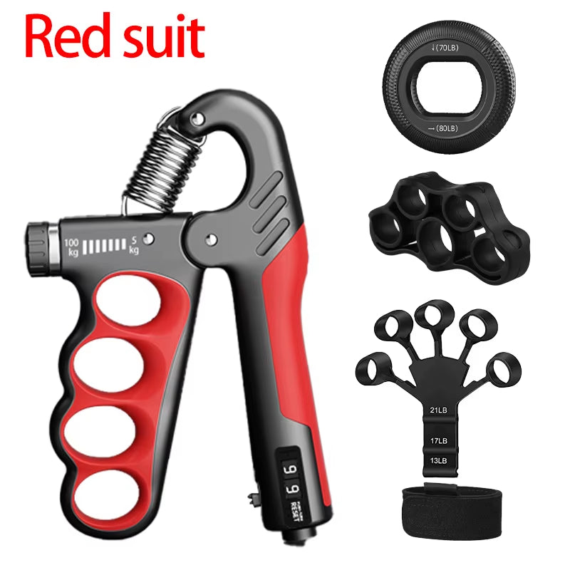 Adjustable 5-150Kg Grip Strength Trainer - Build Hand Strength and Enhance Performance