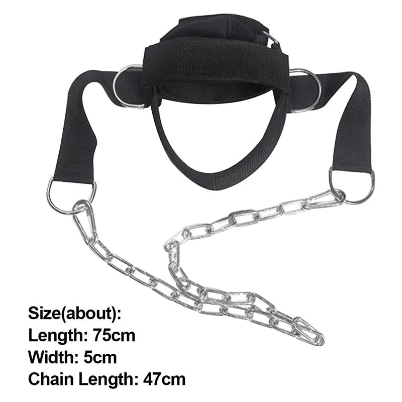 Elevate Your Strength Training with the Adjustable Head Neck Training Harness - Perfect for Neck Muscle Power and Body Posture Improvement