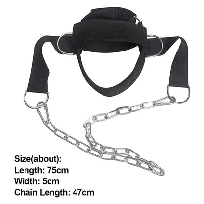 Elevate Your Strength Training with the Adjustable Head Neck Training Harness - Perfect for Neck Muscle Power and Body Posture Improvement