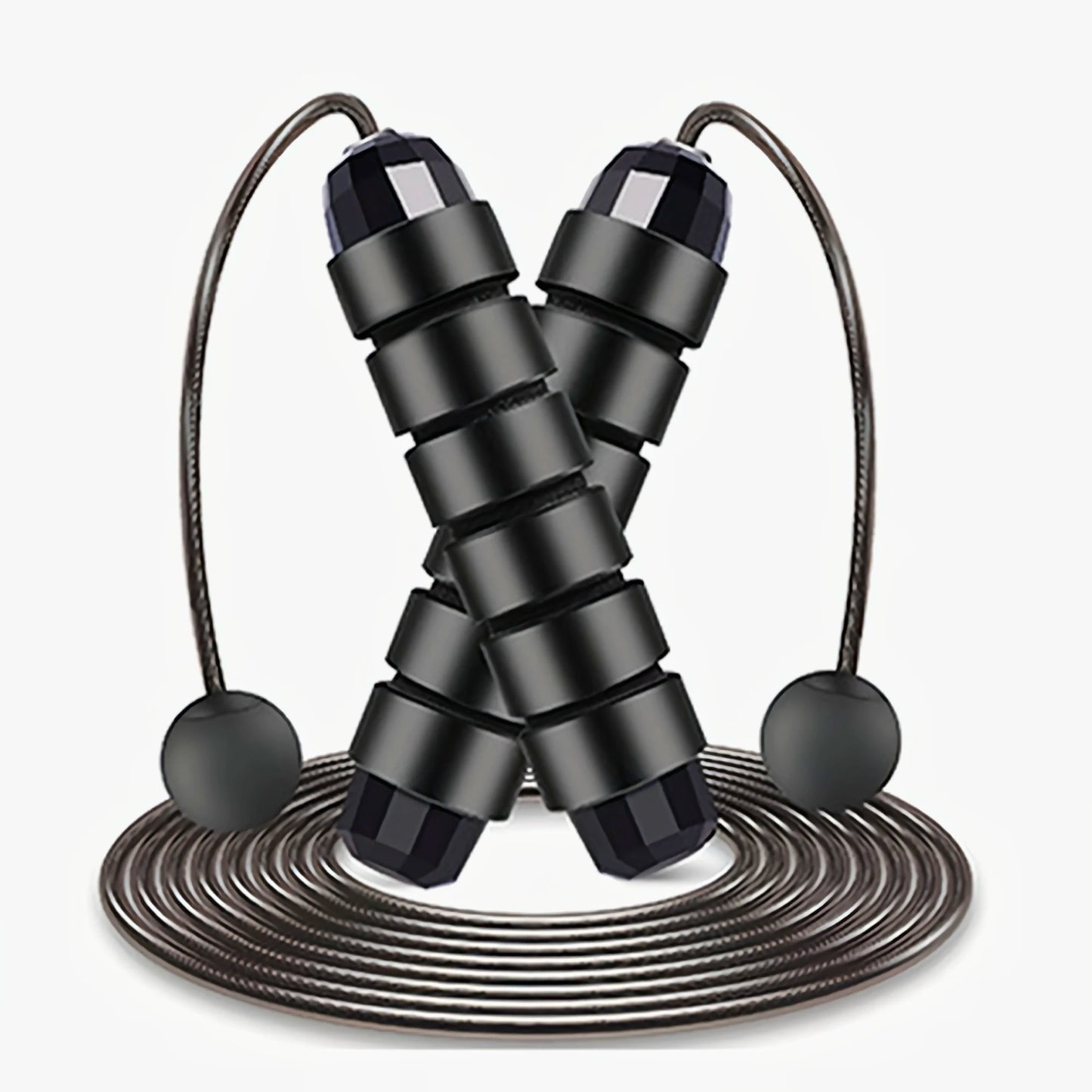 Elevate Your Fitness Routine with Our Adjustable Tangle-Free Speed Jump Rope Featuring Comfortable Foam Handles
