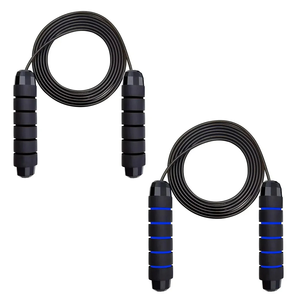 Elevate Your Fitness Routine with Our Adjustable Tangle-Free Speed Jump Rope Featuring Comfortable Foam Handles