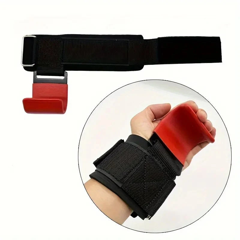 Unleash Your Strength with Our Heavy Duty Weightlifting Hooks - Padded Handles for Ultimate Comfort in Weightlifting and Pull-Ups!