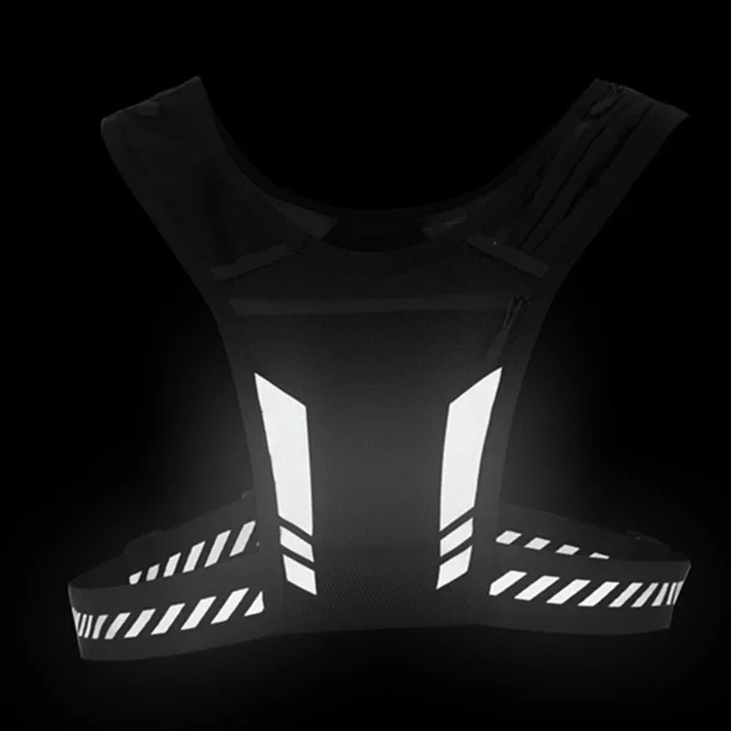 Ultra-Lightweight Hydration Running Vest with Phone Pocket and Water Bottle Holder - Perfect for Outdoor Sports, Cycling, and Hiking