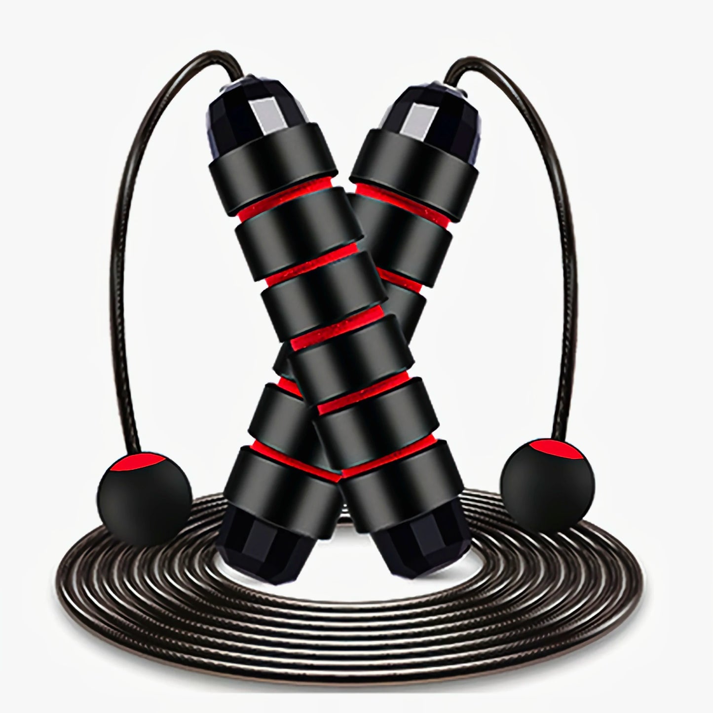 Elevate Your Fitness Routine with Our Adjustable Tangle-Free Speed Jump Rope Featuring Comfortable Foam Handles