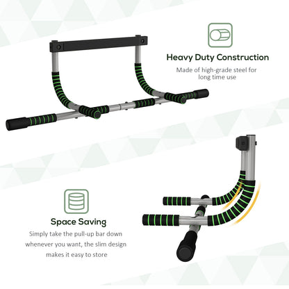 Transform Your Home Workouts with the Adjustable Pull-Up Bar for Ultimate Upper Body Strength