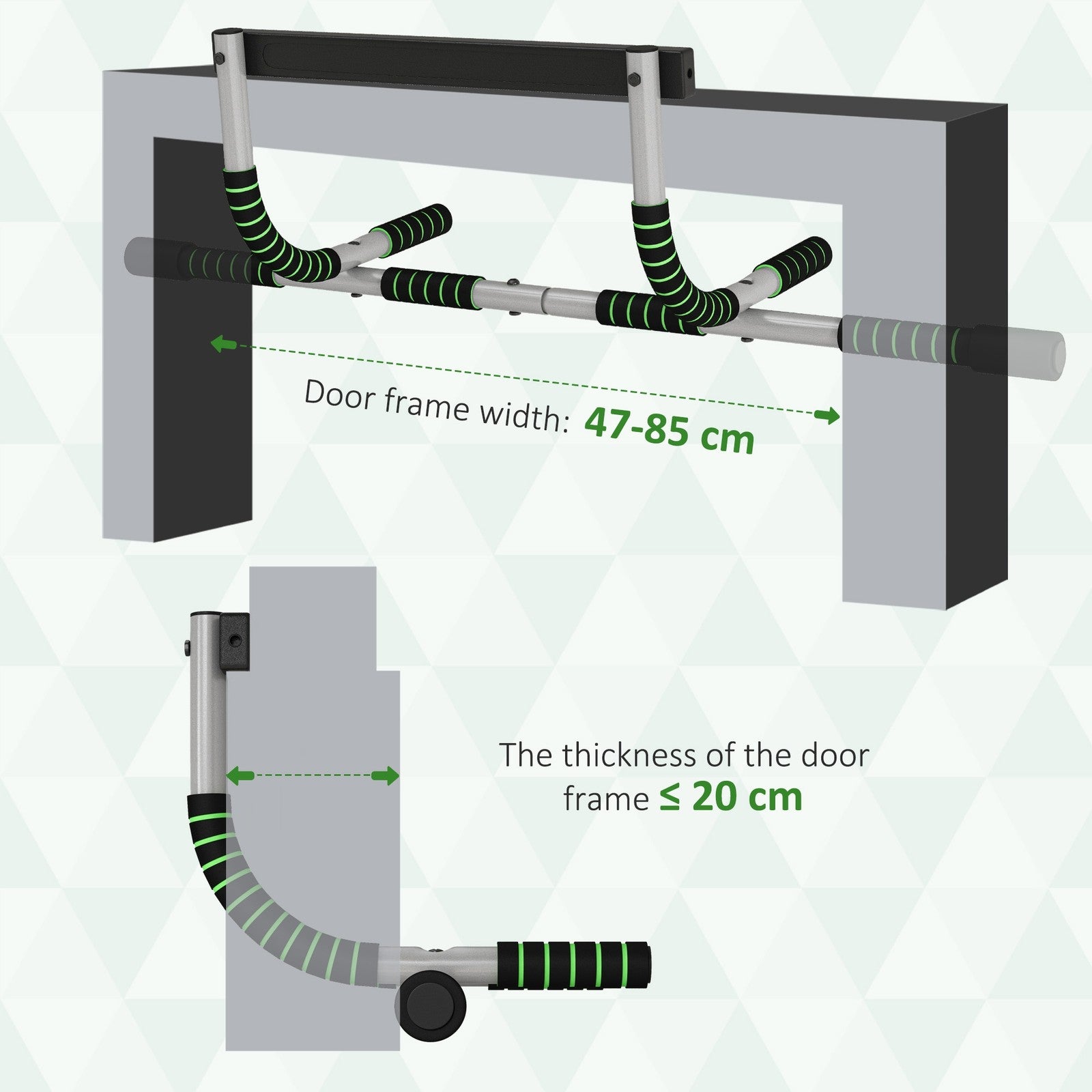 Transform Your Home Workouts with the Adjustable Pull-Up Bar for Ultimate Upper Body Strength