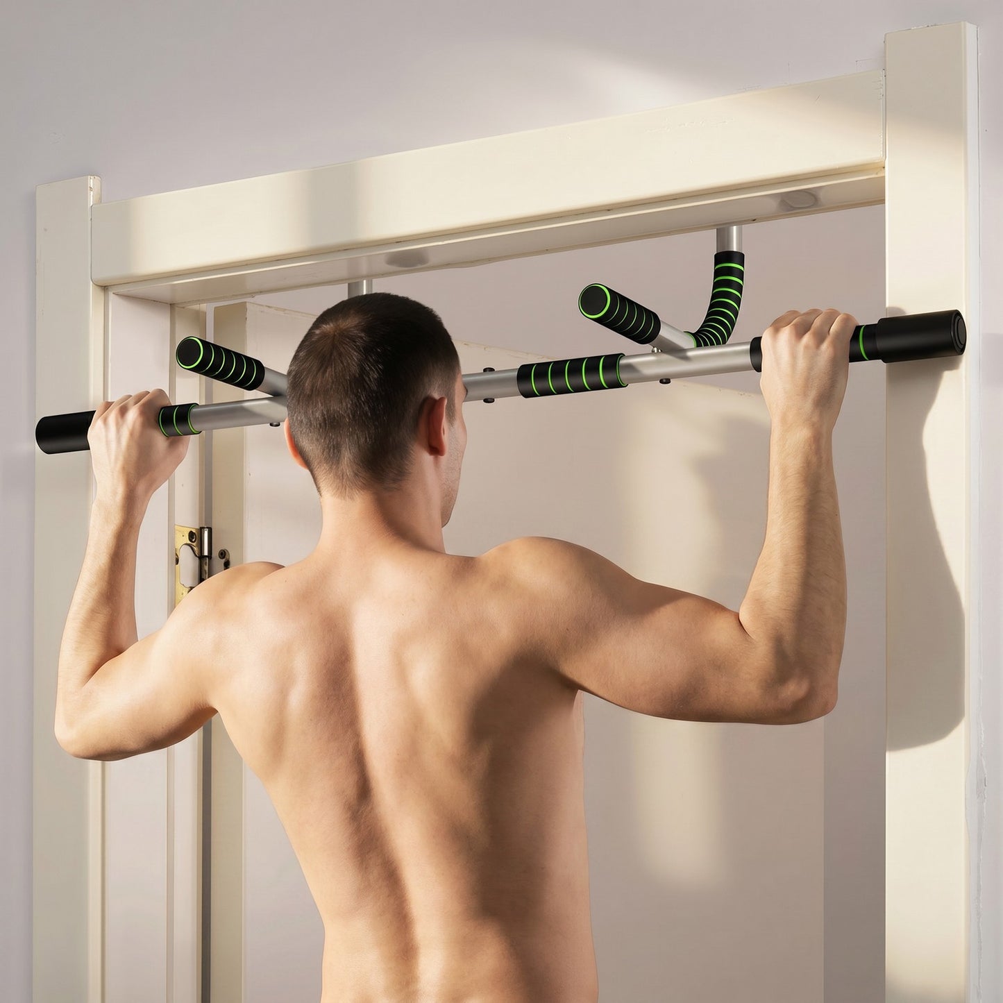 Transform Your Home Workouts with the Adjustable Pull-Up Bar for Ultimate Upper Body Strength